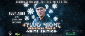 Affiche recto de l'événement : Fluo night : Christmas Time 5 