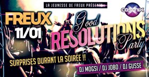 Affiche recto de l'événement : Good resolutions 2025