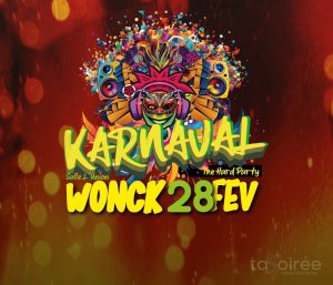 Affiche recto de l'événement : Karnaval - The Hard Party