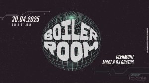 Affiche recto de l'événement : Boiler Room 2.0
