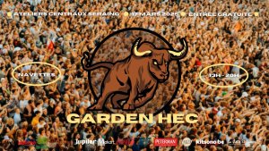 Affiche recto de l'événement : Garden HEC - Saint Toré 2025