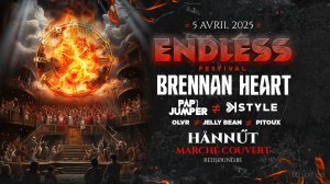 Affiche recto de l'événement : Endless Festival 2025