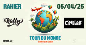 Affiche recto de l'événement : Bal Tour du Monde