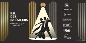 Affiche recto de l'événement : Bal des ingénieurs 2025