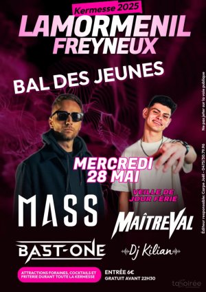 Affiche recto de l'événement : Bal des jeunes