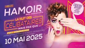 Affiche recto de l'événement : La nuit des célibataires 2025