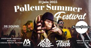 Affiche recto de l'événement : Polleur Summer Festival