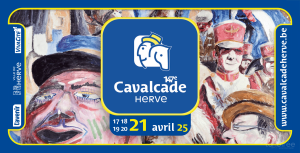 Affiche recto de l'événement : Cavalcade de Herve