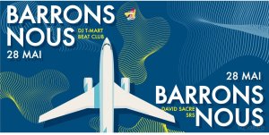 Affiche recto de l'événement : Barrons nous