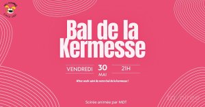 Affiche recto de l'événement : Bal de la Kermesse