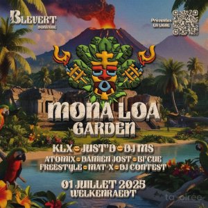 Affiche recto de l'événement : Mona Loa Garden