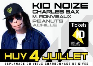 Affiche recto de l'événement : Méchuy 2025 - Kid Noize