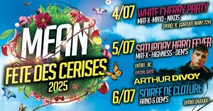 Affiche recto de l'événement : Fête des cerises