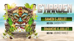 Affiche recto de l'événement : G'Hard'en 2025