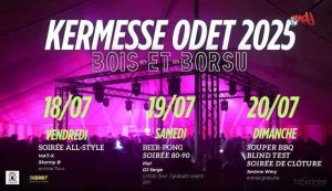 Affiche recto de l'événement : Kermesse Odet