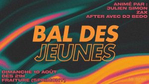 Affiche recto de l'événement : Bal des jeunes
