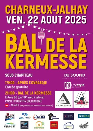 Affiche recto de l'événement : Bal de la Kermesse