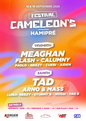 Affiche recto de l'événement : La Caméléons's