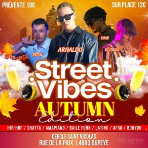 Affiche recto de l'événement : Street Vibes - Autumn Edition