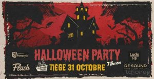 Affiche recto de l'événement : Halloween Party 2025