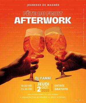 Affiche recto de l'événement : Afterwork
