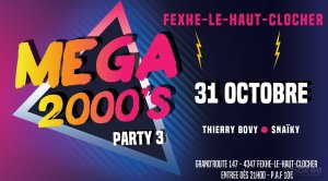 Affiche recto de l'événement : Mega 2000 - Edition 3