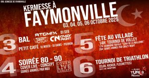 Affiche recto de l'événement : Bal (Kermesse de Faymonville)