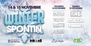 Affiche recto de l'événement : Winter Party