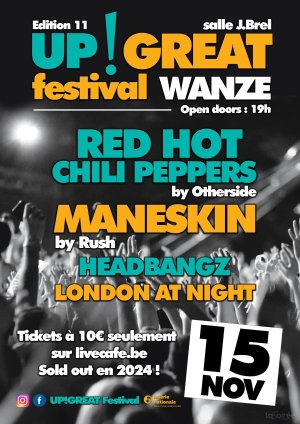 Affiche verso de l'événement : Up!Great Festival