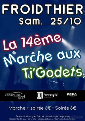 Affiche recto de l'événement : After Party (Marche aux Ti'Godets)