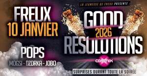 Affiche recto de l'événement : Good resolutions 2026