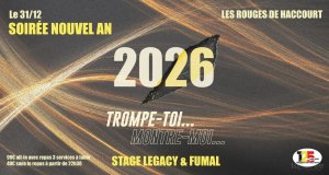 Affiche recto de l'événement : Nouvel an 2026