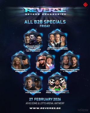 Affiche recto de l'événement : Reverze - Beyond Boundaries