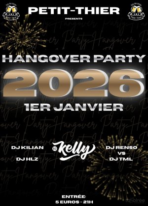 Affiche recto de l'événement : Hangover Party