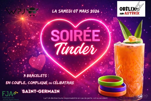 Soirée Tinder - by FJA WPJ