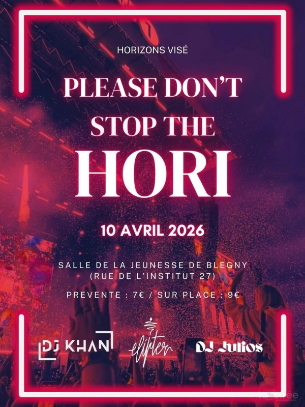 Please don’t stop the HORI