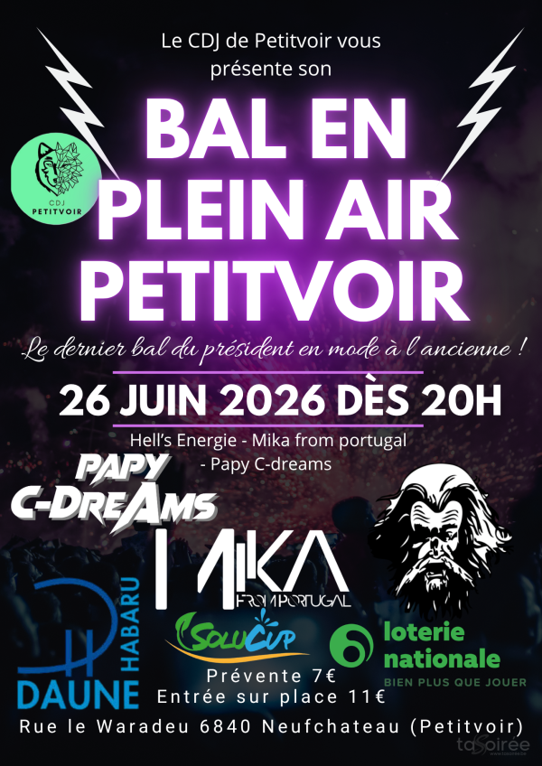 Bal en plein air 2026
