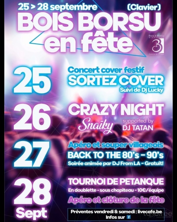 Bois & Borsu en fête