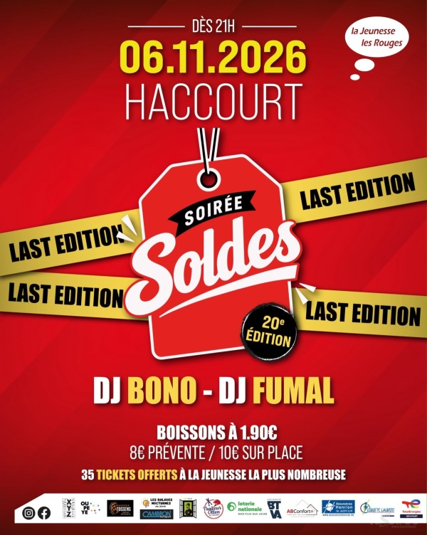 Soirée soldes 20e édition